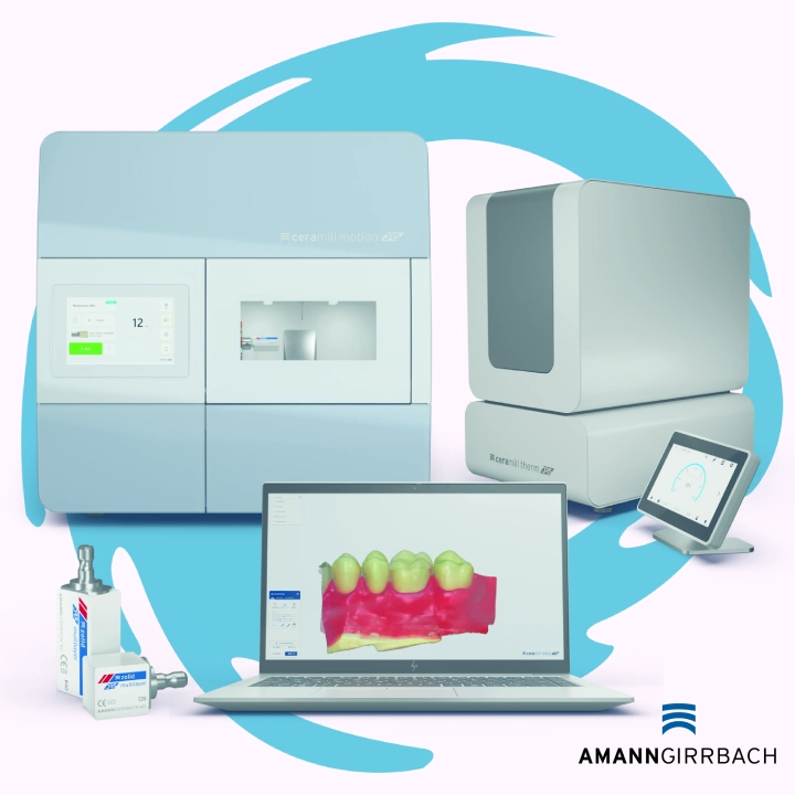 DRS Direct Restoration Solution from Amann Girrbach the perfect clinic chaier side milling for dentist in Jordan