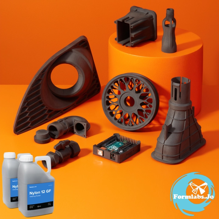 Nylon 12 GF Powder 3D Printers available at formlabs Jordan